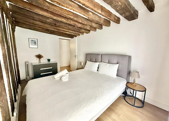 80 M2-heart Of Le Marais -sleeps 6 Apartment