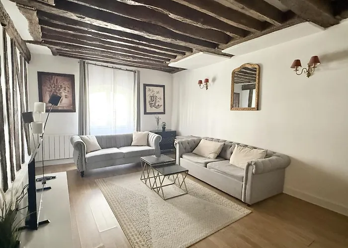 80 M2-heart Of Le Marais -sleeps 6 Paris